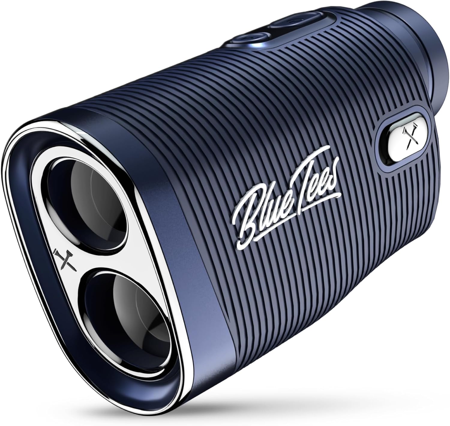Blue Tees Golf Series 4 ULTRA Golf Rangefinder with Slope Switch, 1200 Yards, OLED Display 6X Magnification Laser Rangefinder, Slope Measurement, Magnetic Strip, Flag Pole Locking with Pulse Vibration
