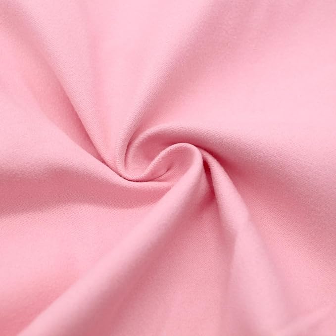 Eunzel Hot Yoga Towel Non Slip Yoga Mat Towel Non-Slip Sweat Absorbent Microfiber Towel for Hot Yoga, Pilates and Workout 72" x 26.5", Pink-FlexoryFit