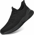 Mens Running Shoes Slip-on Walking Sneakers Lightweight Breathable Casual Soft Sole Trainers