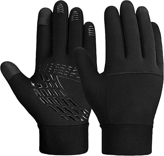 Kids Winter Gloves Thick Soft Fleece Warm Touch Screen Anti-Slip for Boys Girls 3-15 Years Cycling School-FlexoryFit