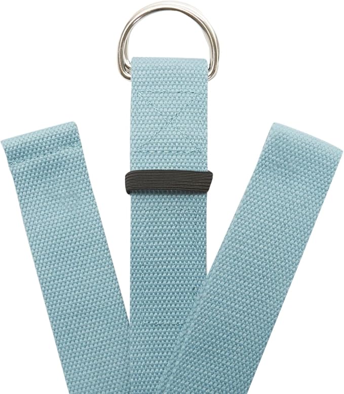 Everyday Yoga Super Strong Strap with Metal D-ring Buckle - Improve Flexibility, Stretching, and Physical Therapy Fitness.-FlexoryFit