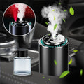 Smart Car Air Freshener, Car Air Freshener Diffuser with Starry Sky Projection and 50ml Perfume, Rechargeable Cars Aroma Diffuser, 4 Mode Adjustable, Auto On/Off Intelligent Cars Diffuser