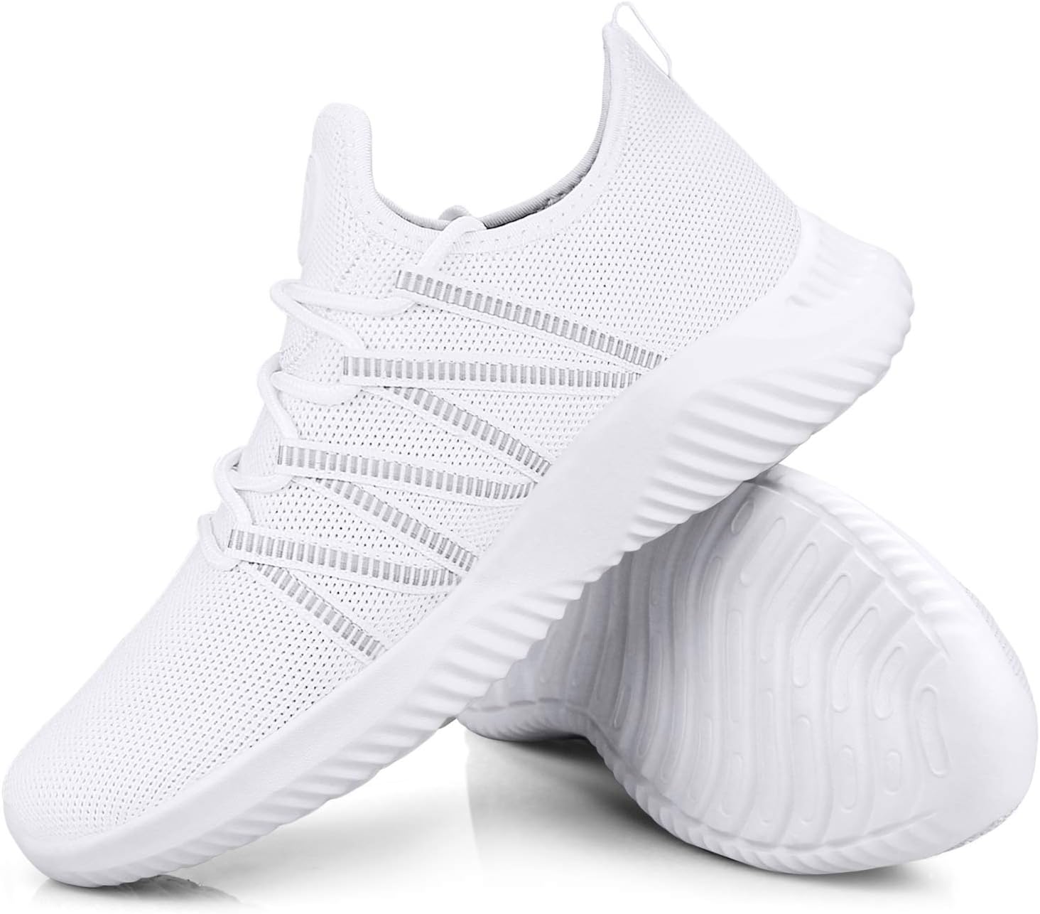 Feethit Mens Slip On Running Shoes Breathable Lightweight Comfortable Fashion Non Slip Sneakers for Men