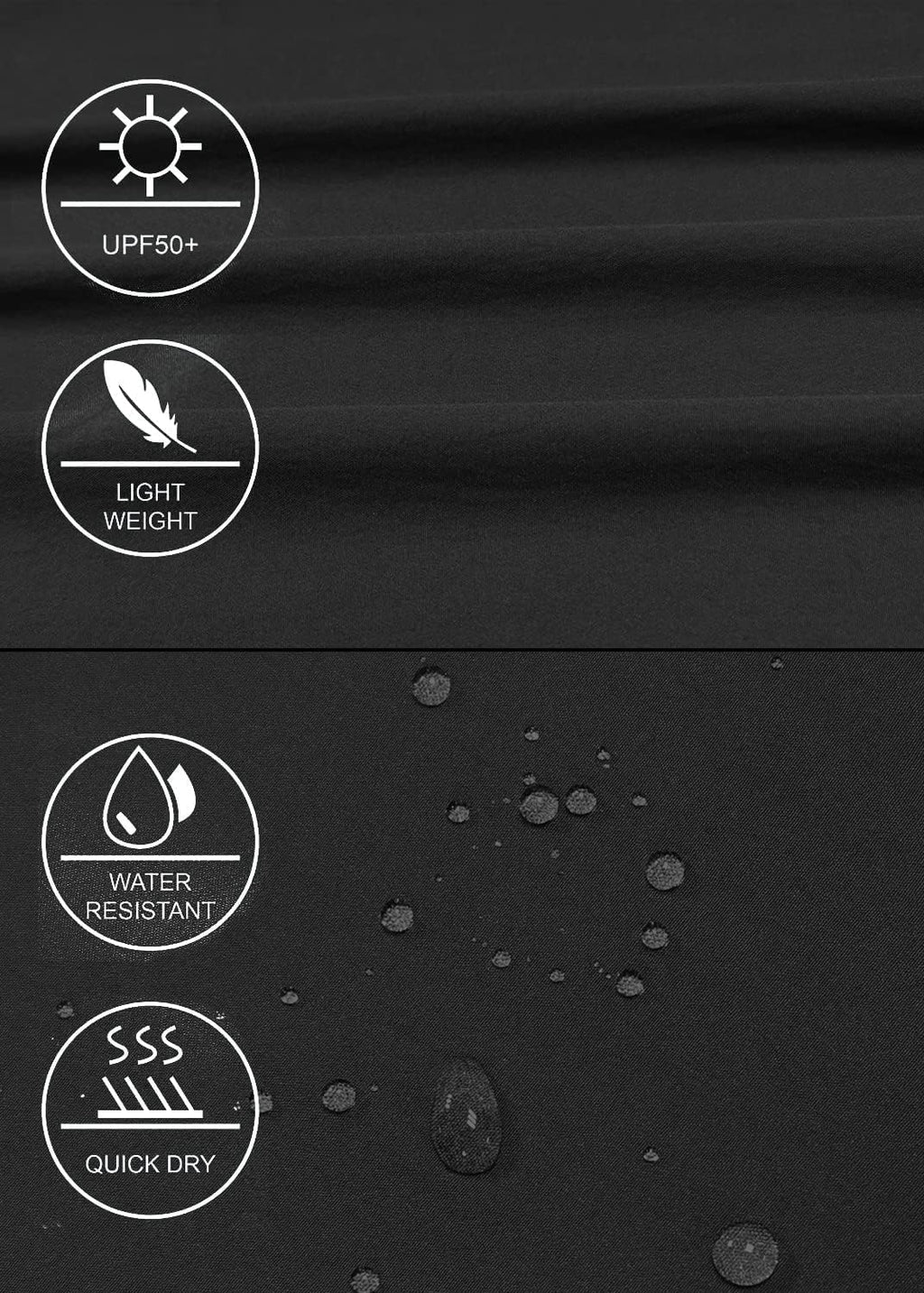 GymBrave Women's Hiking Cargo Pants Quick Dry Outdoor Camping Capris Water Resistant UPF 50 with Zipper Pockets