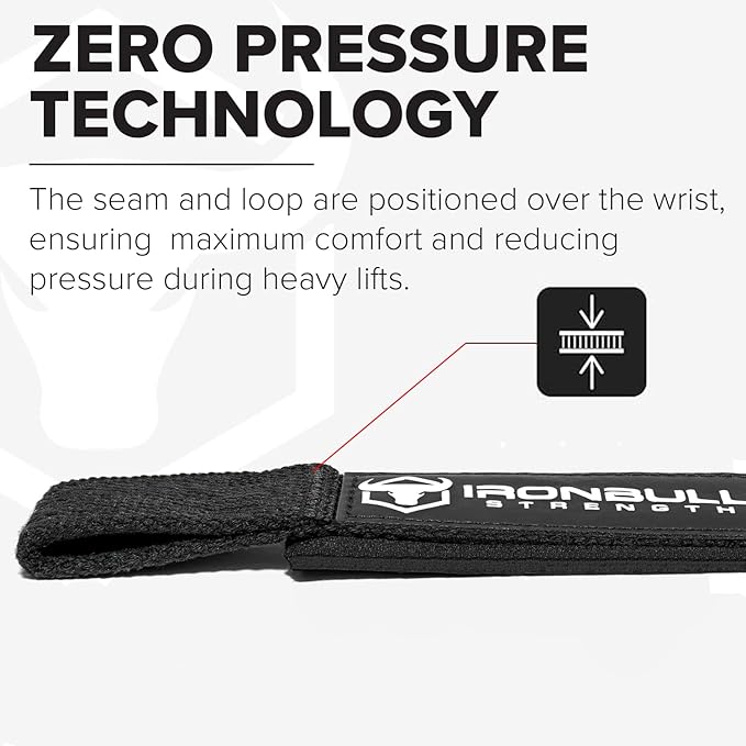 Lifting Wrist Straps for Weightlifting (1 Pair) – Padded Lifting Straps for Deadlifts, Powerlifting, Strength Training & Bodybuilding – Gym Straps for Men & Women-FlexoryFit