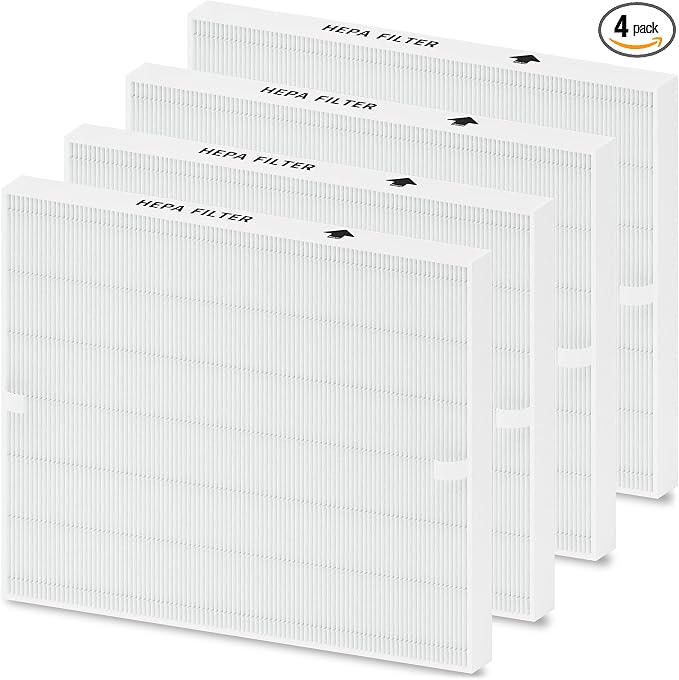 4-Pack Airmega AP-1512HH Filter Set Replacement by LUYWOFN