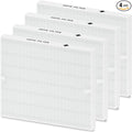 4-Pack Airmega AP-1512HH Filter Set Replacement for Coway AP-1512HH and 200M Air Purifiers, Only 4 True HEPA H13 Filters