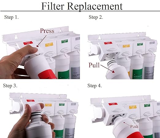 Watts Premier RO Zero Pure Plus VOC 4 Stage Reverse Osmosis System, Brushed Nickel Top Mount Twist Faucet, ZeroWaste Pump, Push Button Water Filters: Sediment Filter, Carbon Pre-Filter, VOC, Membrane