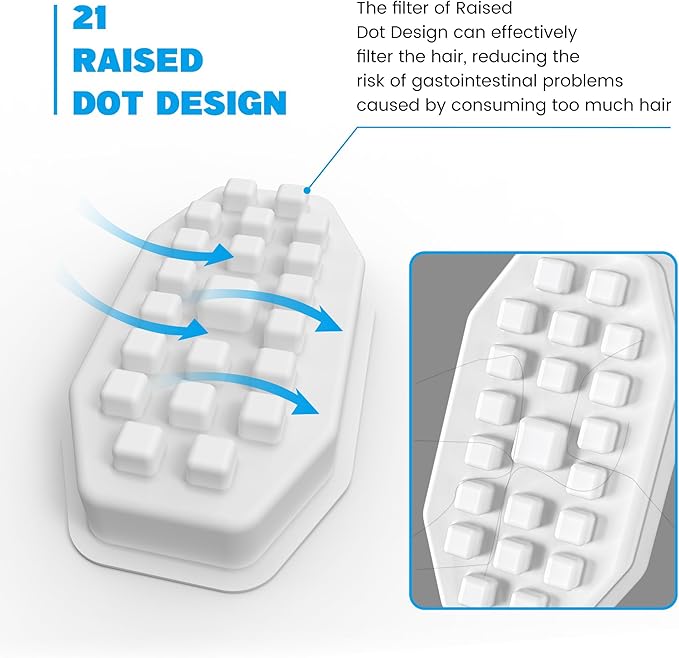 DOOOB Cat Water Fountain Filters, 12 Packs, Compatible with 3.2L/108oz Stainless Steel Cat Fountain, Triple Filtration System, 12 Filters & 12 Sponges