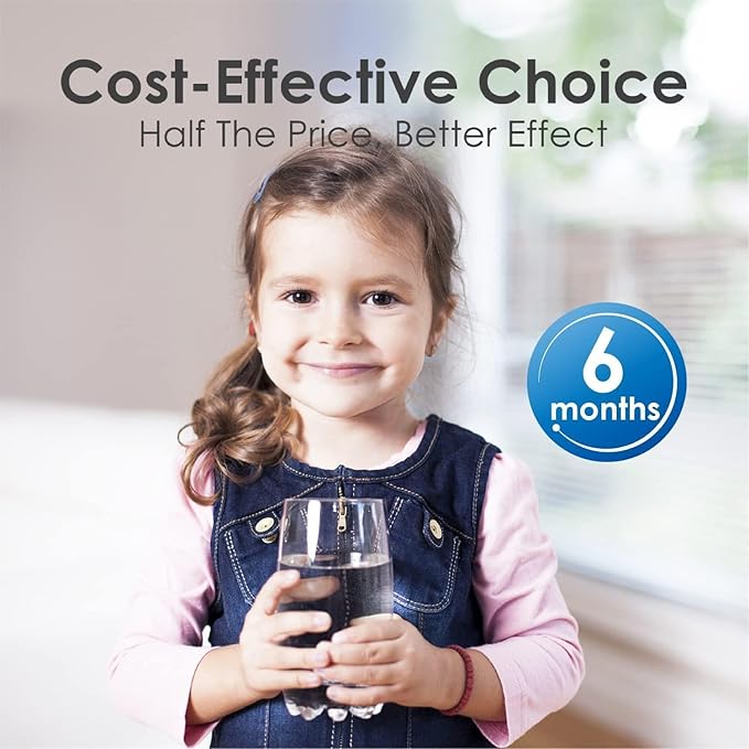 Waterdrop Replacement for Samsung DA29-00003G, DA29-00003B, DA29-00003A, Aqua-Pure Plus, HAFCU1, RFG237AARS, FMS-1, RS22HDHPNSR, RSG257AARS, WSS-1 Refrigerator Water Filter, 3 Filters