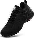 Men's Trail Running Shoes Lightweight Breathable Walking Hiking Sneakers Outdoor Athletic Tennis Cross Training Shoes