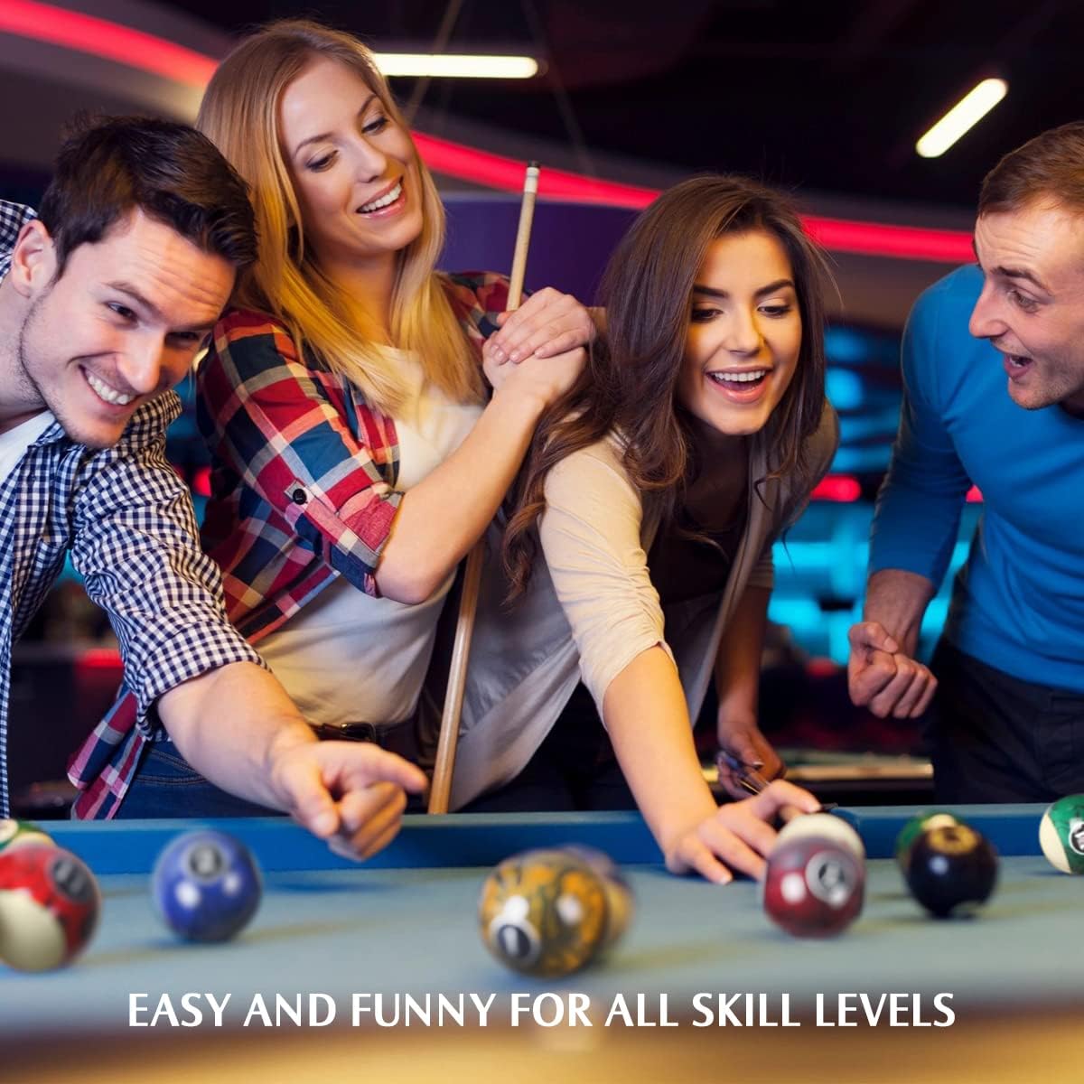 Billiard Balls Set Pool Table Balls Marble-Swirl Style 16 Ball Set