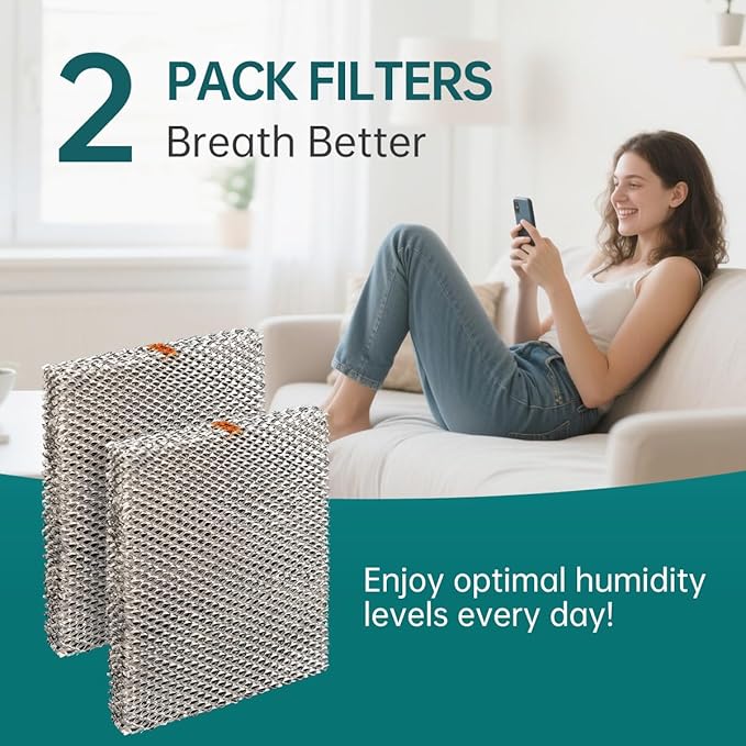 35 GA35 Replacement Humidifier Water Panel Evaporator Compatible with Aprilaire H635EZ1A 4839 Kit Filter or 560, 568, 600, 700, 760, 768 350, 360, 10" x 13" x 1.75" 2-Pack