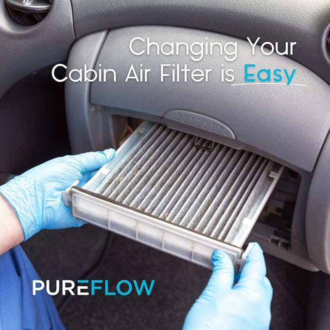 PureFlow Cabin Air Filter PC5832X | Fits 2001-2005 Mercedes-Benz C240, 2006-2007 C230, 2006-2009 CLK350, 2006-2008 C280, 2001-2005 C320, 2003-2006 CLK500, Fresh Air
