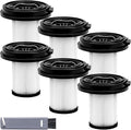 6 Pack Vacuum Filters Replacement Kit Compatible with Bissell Cleanview XR Pet 300W 3797V / CleanView XR 200W 3789U Cordless Vacuum,6 HEPA Filters Replace Part#1638010