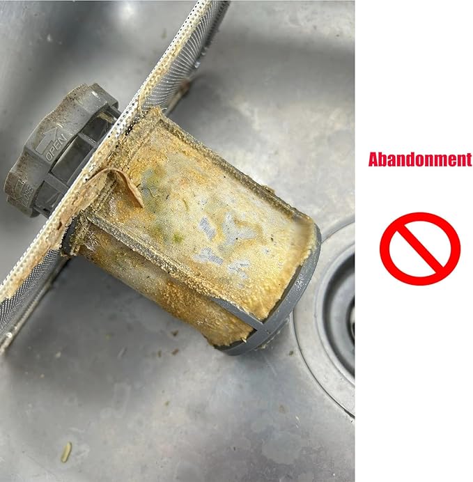 Dishwasher Pump Cylinder Filter Replacement of Modle DW80R2031 Series-DD81-02293A Dishwasher Drain Mesh Filter