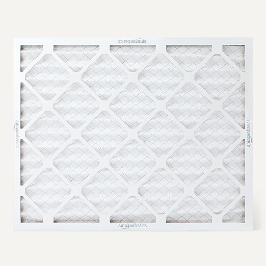 Amazon Basics Merv 5 AC Furnace Air Filter 20x25x1 inches, Pack of 6 (Actual size: 19.75" x 24.75" x 0.75")