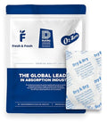 Dry & Dry 100 Gram [30 Packets] Silica Gel Packets Desiccants, Silica Packets - Rechargeable Silica Gel Packs, Desiccants Packets, Silica Gel