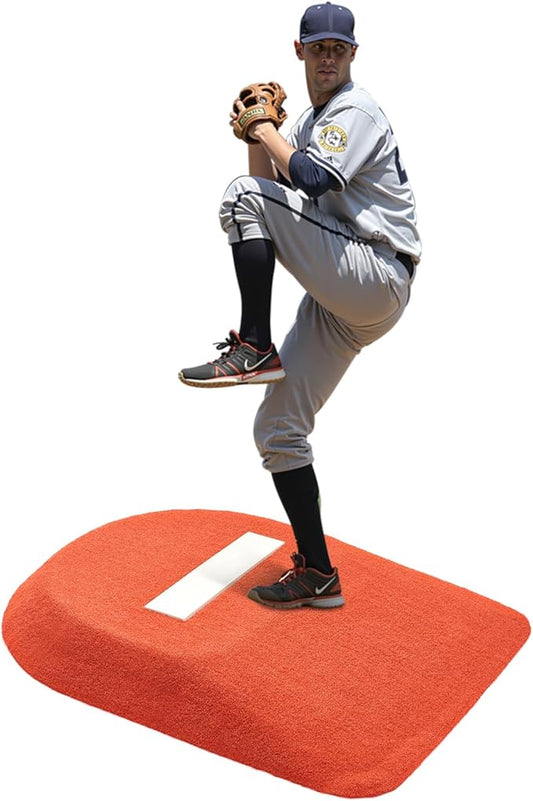 VEVOR Pitching Mound, Baseball Game Mound, Indoor/Outdoor Pitching Practice and Training Equipment, Softball Pitching Aids with Antifade Turf and Pitching Rubber