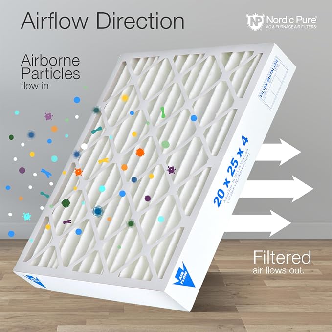 Nordic Pure 16x25x4 Pleated MERV 8 Air Filters 2 Pack - Image 8