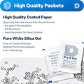 Dry & Dry 10 Gram [1600 Packets] Food Grade Silica Gel Packs Desiccant Packs, Silica Packets - Rechargeable Silica Gel Packets,Desiccants, Silica Gel