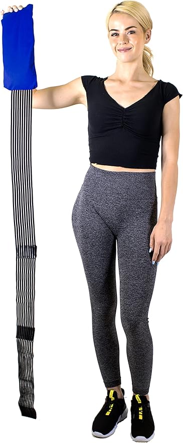 Ice Pack (3-Piece Set) – Reusable Hot and Cold Therapy Gel Wrap Support Injury Recovery, Alleviate Joint and Muscle Pain – Rotator Cuff, Knees, Back & More (3 Piece Set - Large)-FlexoryFit