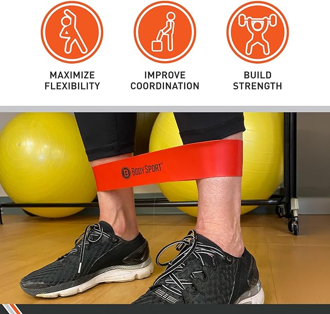Body Sport Loop Resistance Bands-FlexoryFit