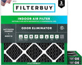 Filterbuy 12x12x1 Air Filter MERV 10 Odor & Allergy Defense by Filterbuy