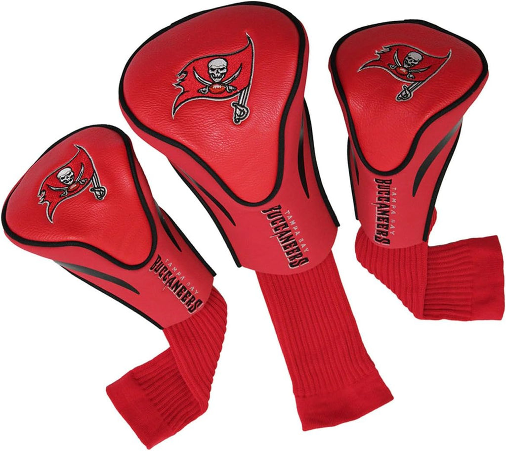 Team Golf NFL Numbered 1, 3, & X, Fits Oversized Drivers, Utility, Rescue & Fairway Clubs, Velour Lined for Extra Club Protection