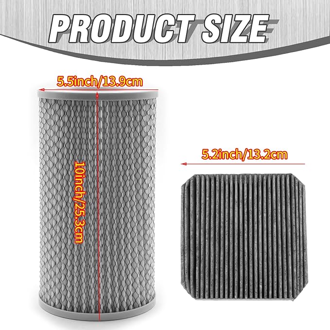 3PCS Filter Replacement for Molekule Air Purifier 1 Pcs PECO Filter and 2 Pcs Pre-Filters