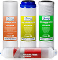 iSpring F4AK 6-Month Prefilter and Alkaline Replacement Supply Filter Cartridge Pack Set for 5 and 6-Stage Standard Reverse Osmosis RO Systems