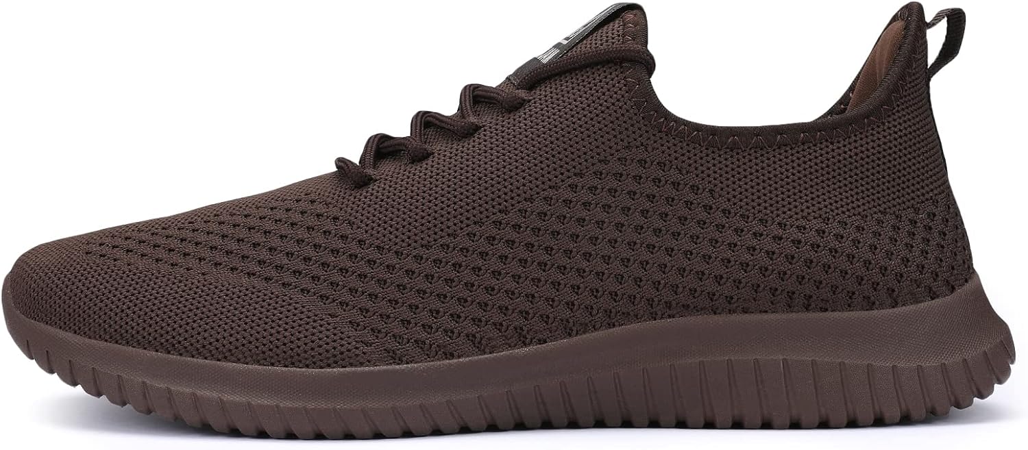 VAMJAM Men's Running Shoes Ultra Lightweight Breathable Walking Shoes Non Slip Athletic Fashion Sneakers Mesh Workout Casual Sports Shoes