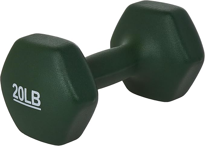 Amazon Basics Neoprene Dumbbell Hand Weights for Exercise and Muscle Toning-FlexoryFit