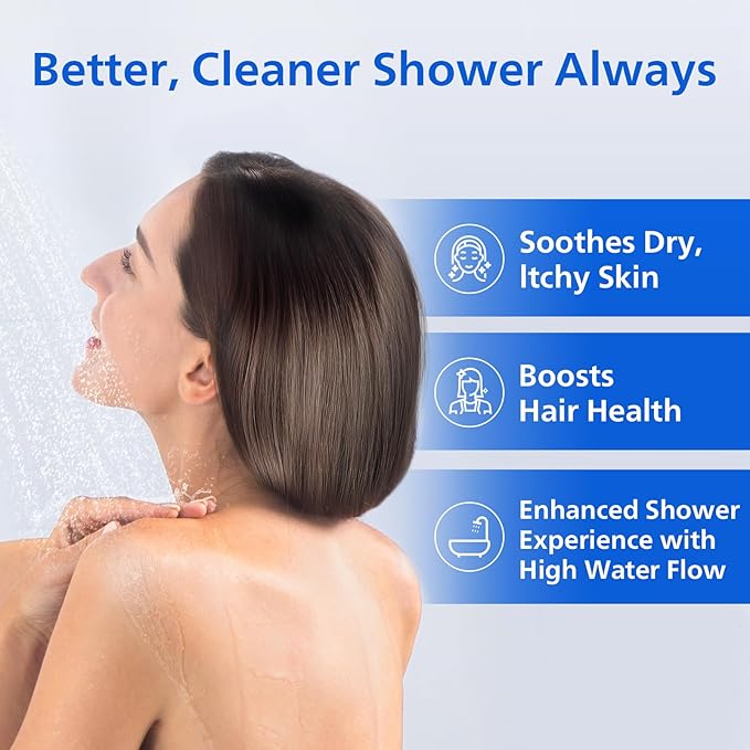 PHILIPS Shower Filter for Hard Water, 3-Stage Filtration - Image 3