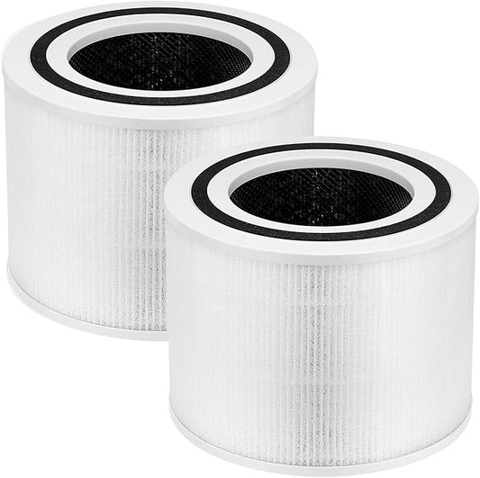 Core P350 Pet Care Replacement Filter for LEVOIT Core P350 Core 300 Air Purifier, 3-in-1 HEPA Filter Replacement, Part # Core P350-RF, 2 Pack