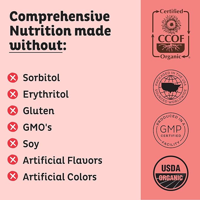 KOS Organic Plant Based Protein Powder - Strawberries & Cream - 28 Serving-FlexoryFit