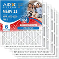 AIRX FILTERS WICKED CLEAN AIR. 20x22x1 Air Filter MERV 11 Electrostatic Pleated by AIRXFILTERSWICKEDCLEANAIR