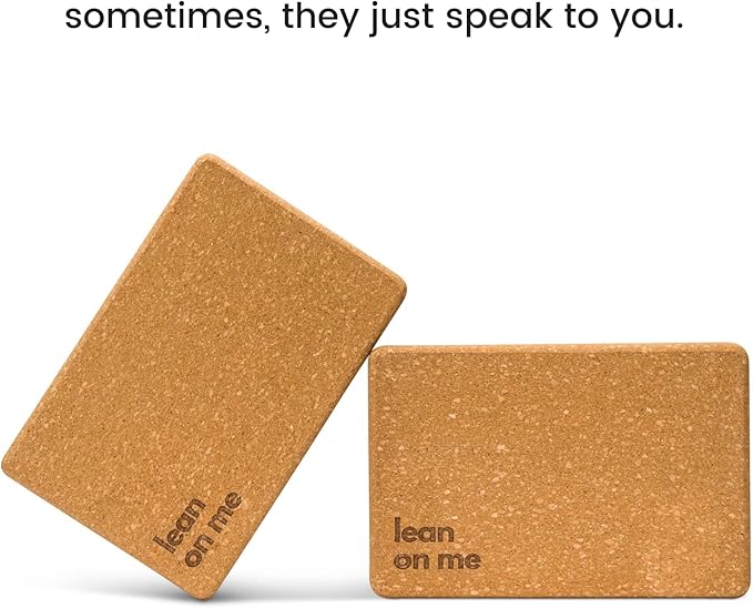 Premium Cork Yoga Blocks - Extra Large Yoga Block 2-Pack or Extra Tall 1-Pack for Inflexible Yogis | Natural, High-Density Cork for Superior Support & Stability | Optional Yoga Strap & Gift Box-FlexoryFit