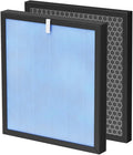 HSP001 Filter Replacement Compatible with HATHASPACE Air Purifier Filters HSP001, 4-in-2 Filtration with H13 True Hepa and Activated Carbon