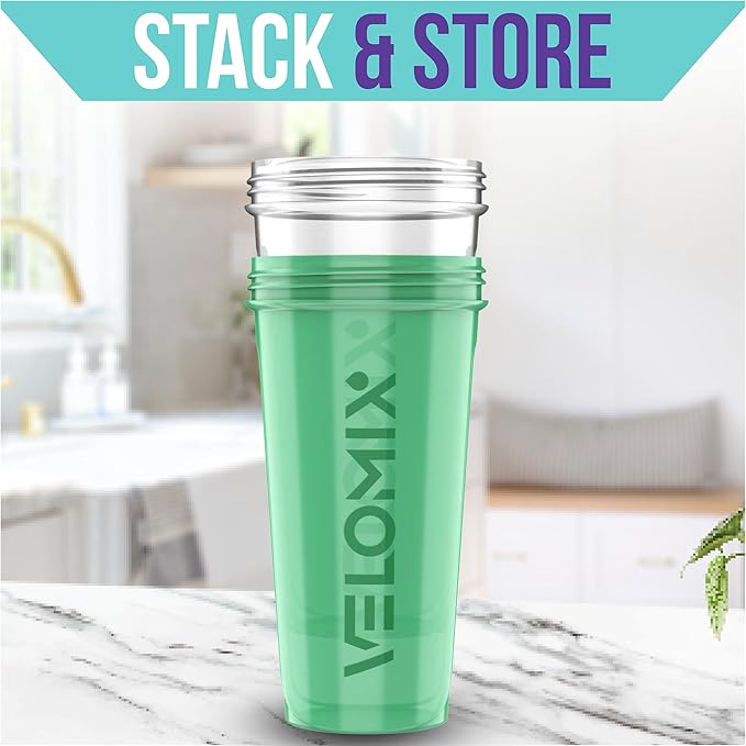 '-2 Pack- 28 oz Protein Shaker Bottles for Protein Mixes - 2x Wire Whisk | Leak Proof Shaker Cups for Protein Shakes | Protein Shaker Bottle | Shakers for Protein mix-Turquoise&Transparent-FlexoryFit