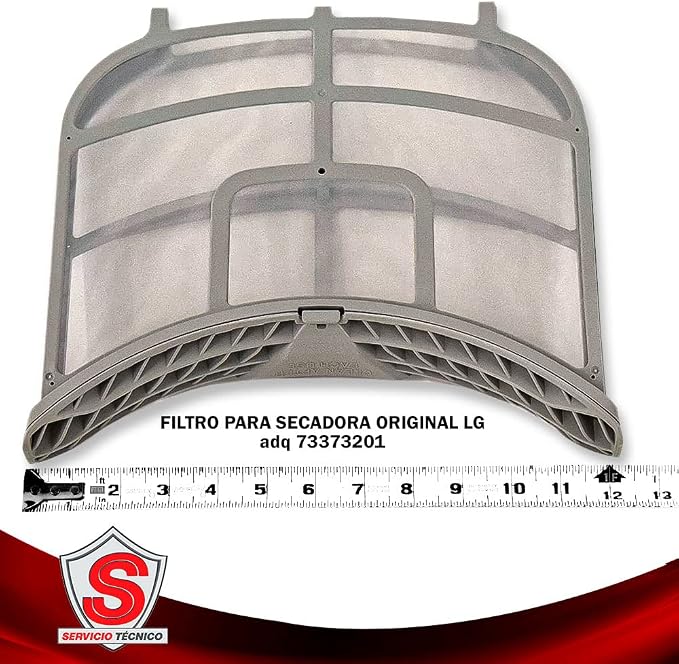 LG ADQ73373201 Genuine OEM Lint Filter Assembly - Image 2