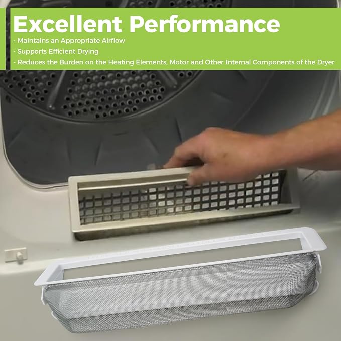WE18X54 Dryer Lint Trap Filter Replacement - Image 7
