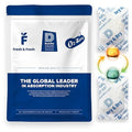 Dry & Dry 20 Gram [50 Packets] Orange Indicating Silica Gel Packets Desiccants - Food Safe Silica Packs, Silica Gel, Silica Packets, Desiccant Packs for Food Storage