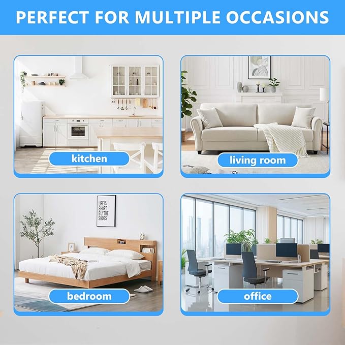 4 Pack Wf813 Eqwf813 Humidifier Filters Compatible with Equate Eqwf813 Eq-2119-Ul, Relion RCM-832 RCM-832N, ProCare PCCM-832N Cool Mist Humidifier Replacement Filter