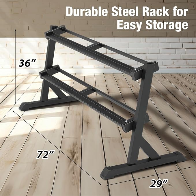 550 lbs 1200lbs 2100 lbs Dumbbells Weight Set, Hex Dumbbell Sets, Gyms Weights Dumbbells Sets, Weight Set for Home Gym, Strength Training, Fitness Center Equipment-FlexoryFit