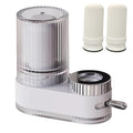 VYNTRA 7-Layer Faucet Water Filter, Kitchen Filter Water Faucet Element, 300 Gallons Activated Carbon Ceramic Filter Reduces Chlorine, Limescale, Heavy Metals,Bad Taste(2*Filter & 6*Adaptors) White
