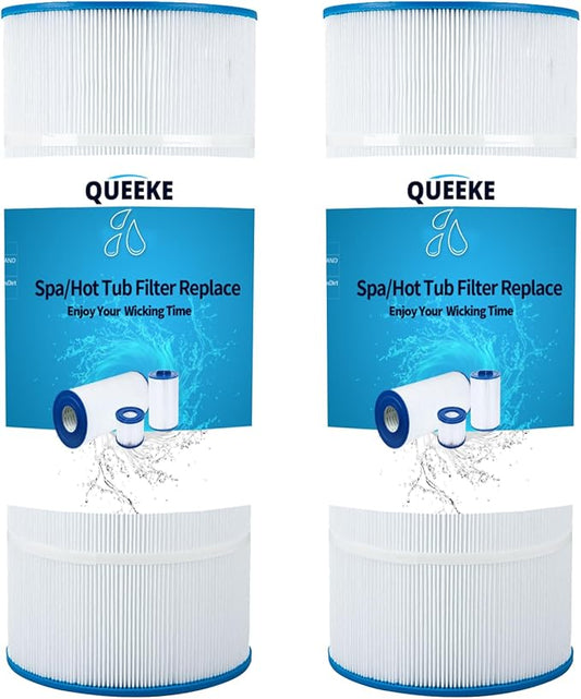 Pool Filter Replacement Compatible with PA120, Hayward C1200,CX1200RE, Filbur FC-1293, Ultra-B2, Waterway Clearwater II, Pro Clean 125, 817-0125N, C-8412, L x OD:23 1/4" x 8 15/16 (2 PCS)