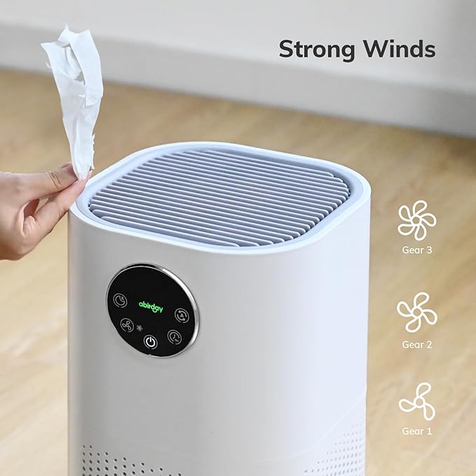 Air Humidifier & Purifier 2-in-1 – Ultra-Quiet for Home, Bedroom, Office | Auto Mode, Ideal for Pets and Smokers