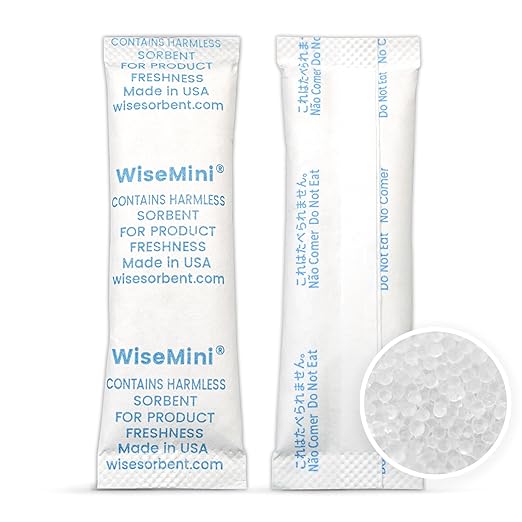 3000pcs 5 Gram Food Safe Desiccant Packs, Premium Silica Gel Packets, Desiccant Moisture Absorbers for Storage
