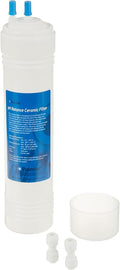 Watts Premier pH Balancing Ceramic Post-Filter with 1/4" QC (Quick Connect) Fittings for All RO Reverse Osmosis Systems, Water Filter Replacement, 6 Layers, Fits 3/8" Faucet Tubing